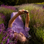 campo di lavanda shooting fotografico